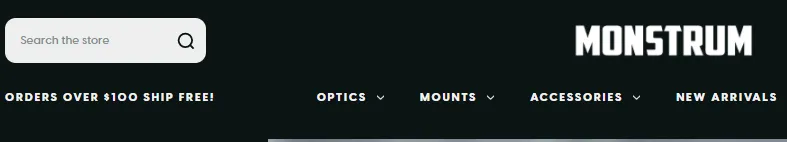 Monstrum Tactical Free Shipping offer